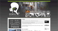 Desktop Screenshot of kadernictvi.omegasport.cz